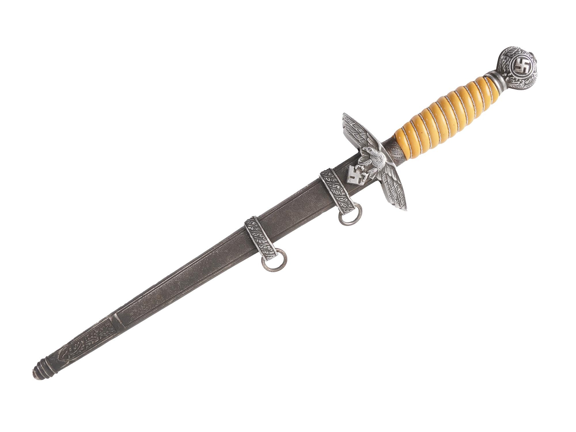 WWII GERMAN LUFTWAFFE OFFICER DAGGER PIC-0